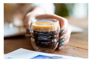 Steklene skodelice v kompletu za espresso z dvojno steno 2 ks 70 ml Sferico – Vialli Design