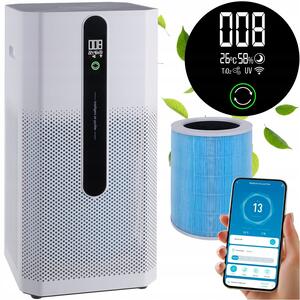 HEPA čistilec zraka Ioniqs LCD touch WIFI APP Smart Life 370m3/h