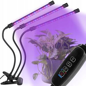 60 LED UV svetilka za rast rastlin 30W - 3 načini delovanja