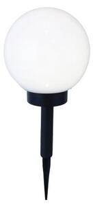 Vrtna solarna LED svetilka Star Trading Globe Stick, ⌀ 20 cm