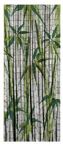 Zelena bambusova zavesa za vrata 200x90 cm Bamboo - Maximex