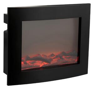 LED dekoracija sodoben kamin COZY WARM 40x50 cm, črni