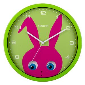 Otroška ura ø 31 cm Peekaboo Bunny – Karlsson