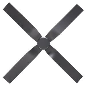 CasaFan Stropni ventilator Eco Ventos, siv, kovinski, IP44, DC, WiFi, Siva, Kovina, Sodobni
