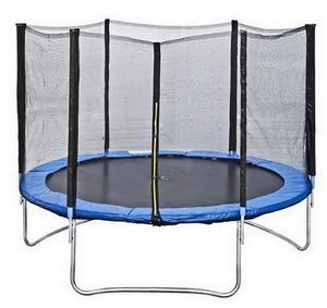 Trampolin z zaščitno mrežo (Ø 183 cm, 3 noge)