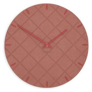 Stenska ura Luxhora Mosaida Red 11 barv kazalcev