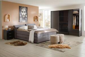 Premium Living Postelja Boxspring Sevilla, Siva, 180x200