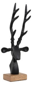 Kovinski kipec (višina 34 cm) Reindeer Head – PT LIVING