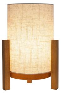 Näve Namizna svetilka Madita LED, višina 32 cm, naravna/plen, zatemnjen, Les, Dnevna soba / jedilnica, Les