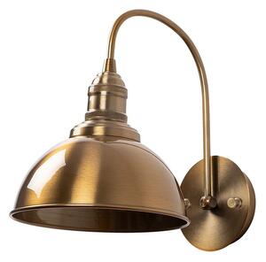 Medeninasta stenska svetilka ø 21 cm Varzan – Opviq lights
