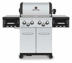 Plinski žar Broil King Regal S490 (4 gorilniki, 13,2 kW, stranski gorilnik 2,7 kW, 65 x 48,5 cm površina za peko)