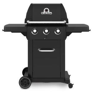 Plinski žar Broil King Royal 320 Shadow (3 gorilniki, 8,8 kW, 55 x 37,5 cm površina za peko)