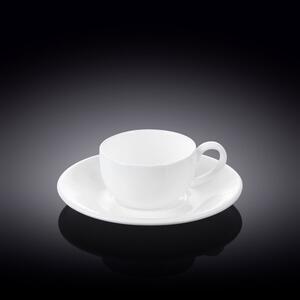 Skodelica in Podstavek, Porcelan, 100ml
