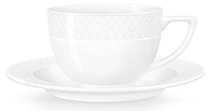 Skodelica in Podstavek za Kapučino, Julia, Porcelan, 170ml