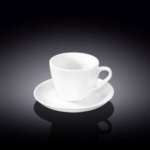 Skodelica in Podstavek, Porcelan, 110ml