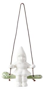 Porcelanast okrasek za jelko Swinging Girl – Kähler Design