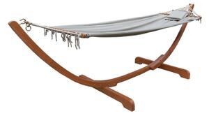 Vrtni gugalni stol na konstrukciji iz evkaliptusovega lesa Garden Pleasure Hammock Madeira