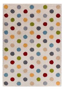 Kremno bela preproga 80x150 cm Norge Dots – Universal