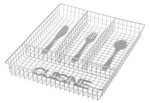 Kovinski organizator za predal v srebrni barvi 26,5 x 32,5 cm - Casa Selección