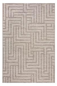 Sivo-bež zunanja preproga 290x200 cm Salerno - Flair Rugs