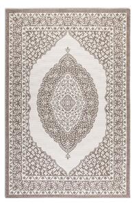 Rjava/kremno bela zunanja preproga 120x170 cm Gemini – Elle Decoration