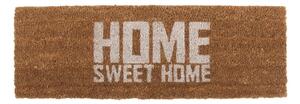 Podloga za vrata z belim napisom PT LIVING Home Sweet Coir, 75 x 26 cm