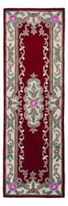 Rdeča volnena preproga Flair Rugs Aubusson, 67 x 210 cm