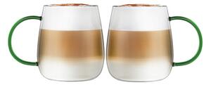 Skodelice v kompletu za kapučino 2 ks 400 ml Bolla – Vialli Design