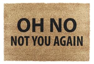 Predpražnik iz kokosovih vlaken 40x60 cm Not You Again – Artsy Doormats