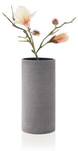 Siva vaza Blomus Bouquet, višina 29 cm