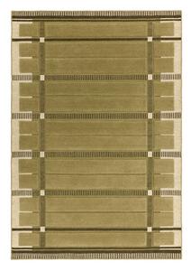Zelena/bež ročno tkana volnena preproga 120x170 cm – Asiatic Carpets
