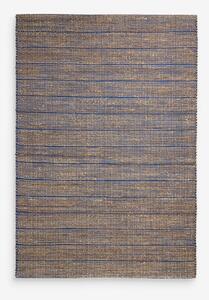 Modra ročno tkana preproga iz mešanice jute 120x170 cm Hurley – MADE