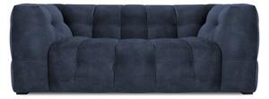 Modra žametna zofa Windsor & Co Sofas Vesta, 208 cm