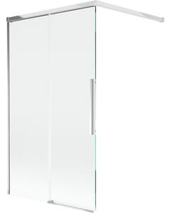 Mexen Rox 2-krilna tuš pregrada, drsna 120 x 150 cm, prosojna, krom - 8C9-120-003-01-00