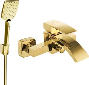 Mexen Libra R62 kadna pipa s prhožno garnituro, zlata - 74513R62-50