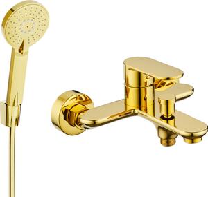 Mexen Milo R40 kadna pipa z prhočno opremo, zlata - 7133R40-50