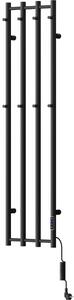 Mexen Pino električni radiator z obešalniki za brisače 1405 x 347 mm, 250 W, črn - W301-1405-347-00-70