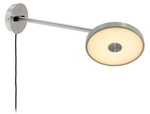 UMAGE LED-stenna svetilka Asteria Long, olivna, jeklo, vtič, zatemnjen, Zelena, spalnica, Kovina, Dizajn