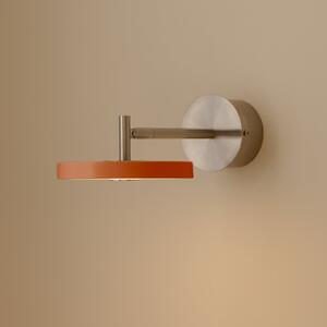 UMAGE LED-stenna svetilka Asteria Short, oranžna, jeklo, neposredna napeljava, zatemnjen, Oranžna, spalnica, Kovina, Dizajn