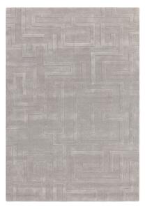 Svetlo siva volnena preproga 120x170 cm Maze – Asiatic Carpets