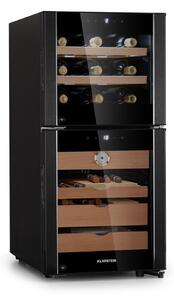 Klarstein El Dorado 89, humidor in hladilnik vina, zaslon na dotik, 89L, LED