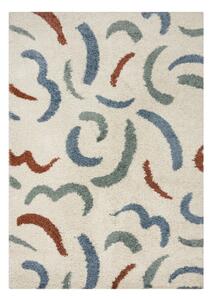 Kremno bela preproga 80x150 cm Squiggle – Flair Rugs