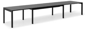 Raztegljiva jedilna miza s črno mizno ploščo 96x220 cm Join by Hammel – Hammel Furniture