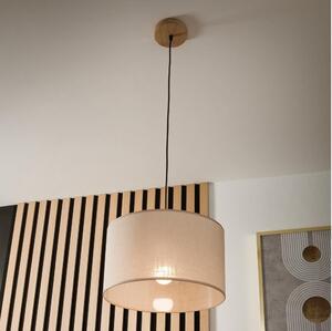 Lestenec na vrvici ANTONIO 1xE27/60W/230V hrast