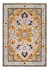 Rumena volnena preproga 170x120 cm Dahlia - Flair Rugs