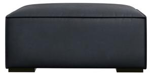 Temno moder usnjen tabure Madame – Windsor & Co Sofas