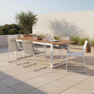 Gardenson Vrtna Miza Naxos, 150-200x90, Masivno