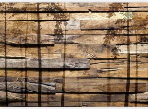 Artgeist Fototapeta Shadow Of Trees, 150x105cm