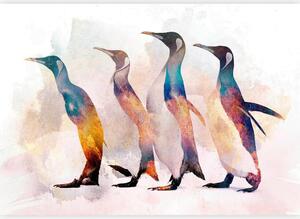 Artgeist Fototapeta Penguin Wandering, 150x105cm