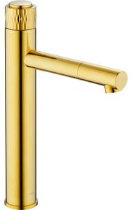 Mexen Diamond visoka umivalniška armatura, zlata - 71510-50